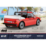 COBI Volkswagen Golf Cabriolet (1979-1993), Juegos de construcción rojo