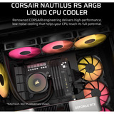 Corsair NAUTILUS 240 RS ARGB Reacondicionado, Refrigeración por agua negro