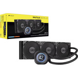 Corsair NAUTILUS 360 LCD Reacondicionado, Refrigeración por agua negro