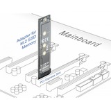 DeLOCK 64105 tarjeta y adaptador de interfaz M.2, Tarjeta de interfaz PCIe, M.2, PCIe 4.0, Actividad, Poder, China, Windows 10, Windows 7, Windows 8.1