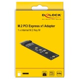 DeLOCK 64105 tarjeta y adaptador de interfaz M.2, Tarjeta de interfaz PCIe, M.2, PCIe 4.0, Actividad, Poder, China, Windows 10, Windows 7, Windows 8.1