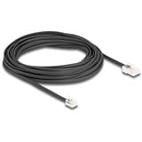 DeLOCK Cable telefónico RJ-45 conector > RJ-11 conector negro
