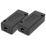 Digitus Módulo de conexión CAT 7, apantallado, 2 piezas negro