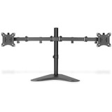 Digitus Soporte de monitor universal dual, Soporte de pie negro (mate), Independiente, 8 kg, 38,1 cm (15"), 81,3 cm (32"), 100 x 100 mm, Negro