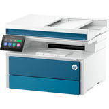 HP LaserJet Pro MFP 4113fdwg, Impresora multifuncional gris/Azul, Laser, 1200 x 1200 DPI, A4, 45 ppm, Impresión dúplex, Blanco, Azul