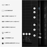 Hisense ULED 85E8S MiniLED, TV QLED negro/Gris oscuro