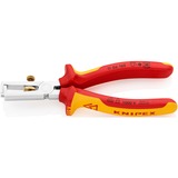 KNIPEX 11 06 160 Naranja, Rojo pelacable, Alicates pelacables 1 cm, 5 mm, De plástico, Naranja, Rojo, 16 cm, 166 g