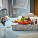 LEGO 75414  Star Wars, Speeder de Nieve Force Burner, Juegos de construcción 