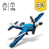 LEGO Aeronave: Avión de Carreras, Juegos de construcción Juego de construcción, 7 año(s), Plástico, 178 pieza(s), 322 g