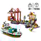 LEGO Puerto Marítimo con Buque de Mercancías, Juegos de construcción Juego de construcción, 8 año(s), Plástico, 1226 pieza(s), 2,29 kg