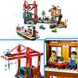 LEGO Puerto Marítimo con Buque de Mercancías, Juegos de construcción Juego de construcción, 8 año(s), Plástico, 1226 pieza(s), 2,29 kg