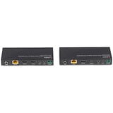 Lindy Extensor HDMI 4K60 HDBaseT, Alargador de HDMI negro