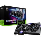 MSI GAMING GeForce RTX 5070 Ti 16G TRIO OC NVIDIA 16 GB GDDR7, Tarjeta gráfica GeForce RTX 5070 Ti, 16 GB, GDDR7, 256 bit, 7680 x 4320 Pixeles, PCI Express 5.0