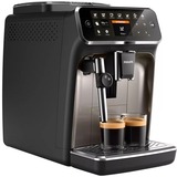 Philips 4300 series EP4327/90 Cafeteras espresso completamente automáticas, Superautomática negro, Máquina espresso, 1,8 L, Granos de café, Molinillo integrado, 1500 W, Negro, Cromo