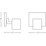 Philips Hue Spot individual White Ambiance Runner, Luz de LED negro