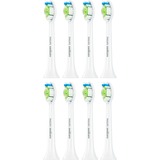 Philips Sonicare W2 Optimal White HX6068/13 Cabezales de cepillado sónicos estándar, Cabezal de cepillo negro, 8 pieza(s), Negro, Medio