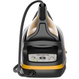 Rowenta DG764 2200 W 1,1 L Suela Microsteam 400 HD Láser Negro, Oro, Estación de planchado a vapor negro/Naranja, 2200 W, 325 g/min, Suela Microsteam 400 HD Láser, 6,4 bar, 1,1 L, 100 g/min