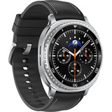 SAMSUNG Galaxy Watch 8 Classic 3,3 cm (1.3") AMOLED 46 mm Digital 438 x 438 Pixeles Pantalla táctil Plata Wifi GPS (satélite), SmartWatch negro, 3,3 cm (1.3"), AMOLED, Pantalla táctil, 64 GB, GPS (satélite), 63,5 g