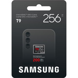 Samsung T9 microSDXC 256 GB, Tarjeta de memoria negro