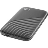 WD My Passport 4000 GB Gris, Unidad de estado sólido gris, 4000 GB, USB Tipo C, 3.2 Gen 2 (3.1 Gen 2), 1050 MB/s, Protección mediante contraseña, Gris