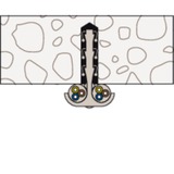 fischer Abrazadera doble Steckfix plus SF plus ZS 10, Brida gris claro