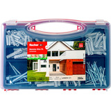 fischer Caja Maestro XL Universal + tornillos, Pasador gris claro