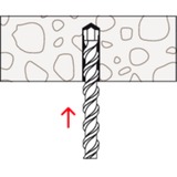 fischer SF plus ZS 10, Brida gris claro