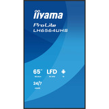 iiyama LH6564UHS-B1AG, Pantalla de gran formato negro (mate)