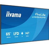iiyama LH6564UHS-B1AG pantalla de señalización Pantalla plana para señalización digital 165,1 cm (65") Wifi 500 cd / m² 4K Ultra HD Negro Procesador incorporado Android 24/7, Pantalla de gran formato negro (mate), Pantalla plana para señalización digital, 165,1 cm (65"), 3840 x 2160 Pixeles, Wifi, 24/7