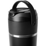 nutribullet Licuadora de pie Flip NBP016B, Batidora depie negro/Acero fino