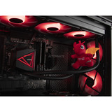 ALTERNATE Serie PC Personalizada • Red Lucky Elements, Gaming-PC negro