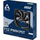 ARCTIC F12 PWM PST Carcasa del ordenador Ventilador 12 cm Negro 1 pieza(s) negro, Ventilador, 12 cm, 1350 RPM, 0,3 sonio, 53 cfm, 90,1 m³/h