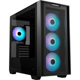 ASUS A21 PLUS Micro Torre Negro, Cajas de torre negro, Micro Torre, PC, Negro, micro ATX, Mini-ITX, Juego, Multi
