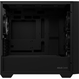 ASUS A21 PLUS Negro, Cajas de torre negro, PC, Negro, micro ATX, Mini-ITX, Multi, 16,5 cm, 38 cm