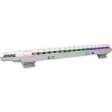 ASUS ROG Strix Scope II 96 RX Wireless teclado Juego USB + RF Wireless + Bluetooth Blanco, Teclado para gaming blanco, 96%, Inalámbrico y alámbrico, USB + RF Wireless + Bluetooth, Switch de tecla óptico, LED RGB, Blanco