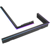 ASUS TUF GAMING GT502 Horizon ARGB Lighting Kit Black Midi Tower Kit de mejora de iluminación RGB, Tira de LED negro, Midi Tower, Kit de mejora de iluminación RGB, Negro, Multicolor, 20000 h, 3 pin ARGB