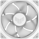 ASUS TUF GAMING TR120 ARGB REVERSE 3IN1 White Carcasa del ordenador Refrigerador de aire 12 cm Blanco, Ventilador blanco/Transparente, Refrigerador de aire, 12 cm, 2000 RPM, Blanco