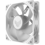 ASUS TUF GAMING TR120 ARGB REVERSE 3IN1 White Carcasa del ordenador Refrigerador de aire 12 cm Blanco, Ventilador blanco/Transparente, Refrigerador de aire, 12 cm, 2000 RPM, Blanco