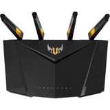 ASUS TUF Gaming AX3000 V2 router inalámbrico Gigabit Ethernet Doble banda (2,4 GHz / 5 GHz) Negro, Naranja negro/Amarillo, Wi-Fi 6 (802.11ax), Doble banda (2,4 GHz / 5 GHz), Ethernet, Negro, Naranja, Router de sobremesa