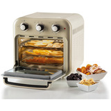 Ariete 4632/03 Sencillo 16 L Independiente 1400 W Freidora de aire caliente Beige blanco/Beige, Freidora de aire caliente, 16 L, 80 °C, 230 °C, 60 min, Sencillo