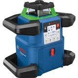 Bosch GRL 650 CHVG 70 m 500-540 nm (< 10mW), Láser rotativo azul, 70 m, 1,5 mm/m, 8,5°, 650 m, 600 RPM, 360°