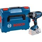 Bosch PRO Llave de impacto inalámbrica BITURBO GDS 18V-1600 HC Professional solo, 18Volt, Tornillo de percusión azul/Negro