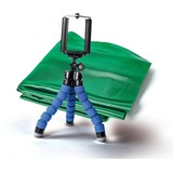 Clementoni 59327 soporte Teléfono móvil/smartphone Negro, Azul, Caja de experimentos Teléfono móvil/smartphone, Interior, Exterior, Negro, Azul