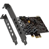 Creative Sound blaster audigy fx v2 Interno 5.1 canales PCI-E, Tarjeta de sonido 5.1 canales, Interno, 24 bit, 120 dB, PCI-E