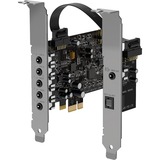 Creative Sound blaster audigy fx v2 Interno 5.1 canales PCI-E, Tarjeta de sonido 5.1 canales, Interno, 24 bit, 120 dB, PCI-E