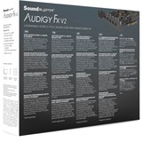 Creative Sound blaster audigy fx v2 Interno 5.1 canales PCI-E, Tarjeta de sonido 5.1 canales, Interno, 24 bit, 120 dB, PCI-E