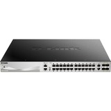 D-Link DGS-3130-54TS/E switch Gestionado L3 Gigabit Ethernet (10/100/1000) Gris, Interruptor/Conmutador Gestionado, L3, Gigabit Ethernet (10/100/1000), Montaje en rack