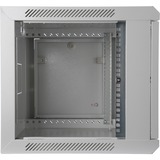 Digitus Carcasa de pared de la serie Dynamic Basic - 600 x 450 mm (an. x pr.), Armario IT gris claro, Bastidor de pared, 12U, 60 kg, Gris