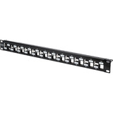 Digitus DN-91412, Patch Panel negro