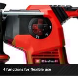 EINHELL Martillo perforador a batería profesional HEROCCO 36/28, 36Volt (2x18Volt) rojo/Negro